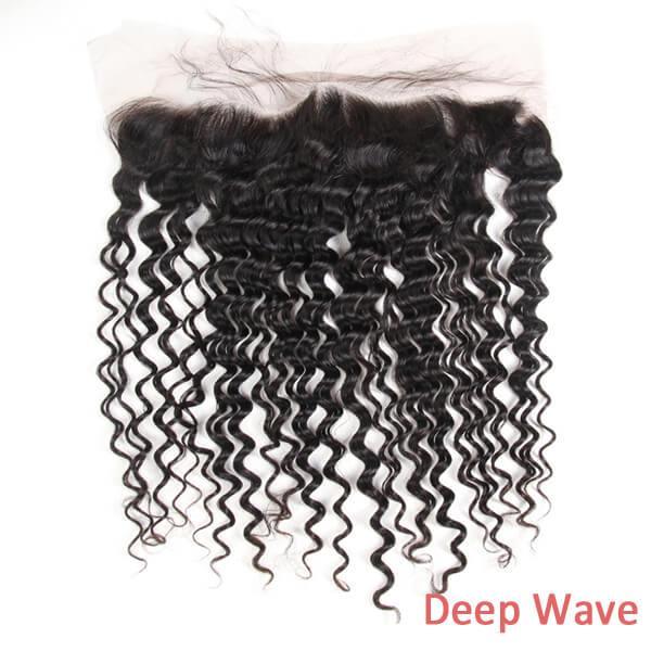 1pc 13x4 Lace Frontal 100% Virgin Human Hair All Textures