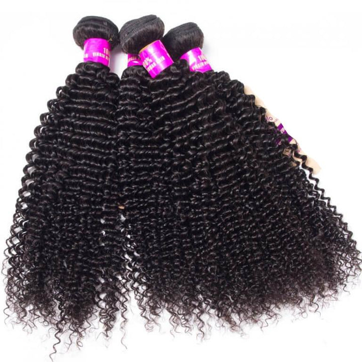 Hair Brazilian Kinky Curly Virgin Hair 3 Bundles Deal Afro Kinky Curly Brazilian Human Hair Weave Extension