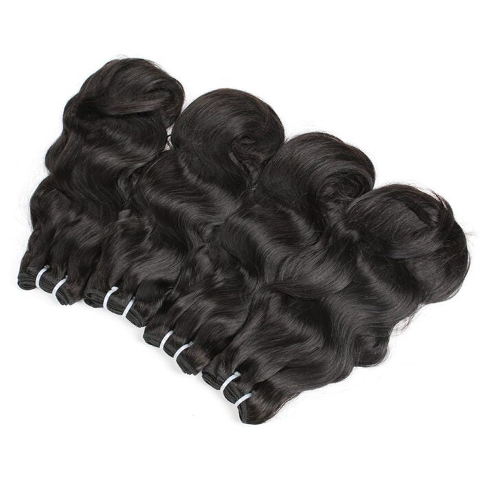 Double Drawn Body Wave Hair Bundles