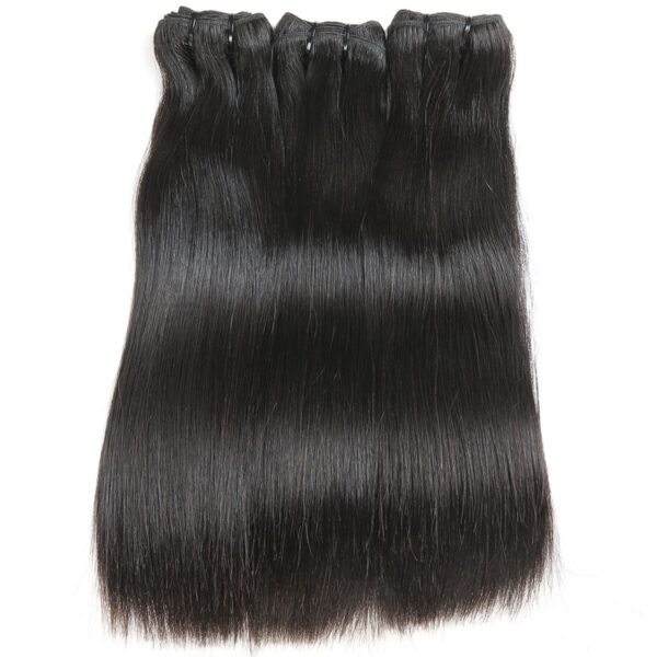 Double Drawn Straight Hair Bundles